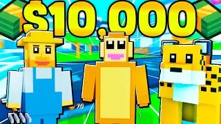 Crazy $10,000 Spending Spree in Pixel Tower Defense! Can I Win?!