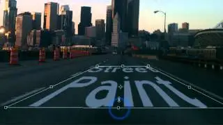 How To Paint Words on Street (HD) Photoshop Tutorial
