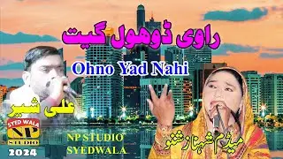 Ohno Yad Nahi  || Punjabi Song || Ali Sher & Shehnaz Shano || 2024
