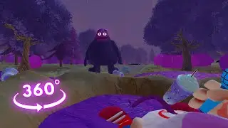 Grimace Shake order POV FNF 360° Animation