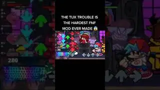 the tux trouble mid for friday night funkin is the hardest mod ever made #fridaynightfunkin #fnf