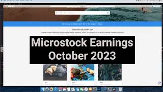 Stock Photography: Microstock Earnings - October 2023