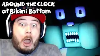 I WOKE UP SANDY CHEEKS DURING HIBERNATION SEASON!! | Around the Clock at Bikini Bottom (Part 19)