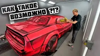 Настоящий ДОДЖ, но как будто нарисован! Арт кар №1