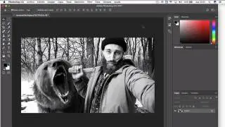 Cómo Cambiar a Blanco y Negro una Foto en Photoshop CC 2017