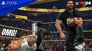 WWE 2K24 - The Bloodline's Tribal Combat at Bash in Berlin | PS5™ [4K60]