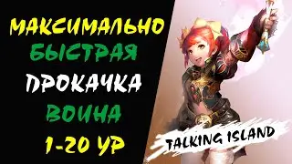 Максимально БЫСТРАЯ прокачка ВОИНА человека 1-20 ур (HV) Lineage 2