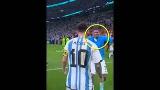 Messi and De Paul Friendship❤️ #messi #football #depaul