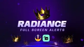 Radiance Full Screen Alerts - Streamlabs & StreamElements