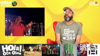 Discurso del represor Mijaín López pareciera dedicado a los “opositores” Mónica Baró y Yunior García