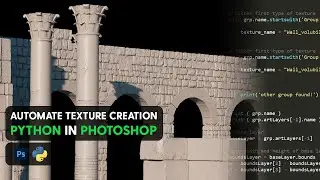 Automate texture creation with Python in Photoshop