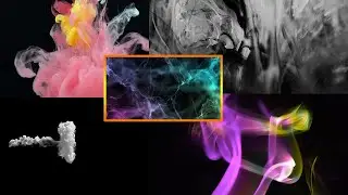 1080p Colorful Smoke Bomb Green Screen Easy Download
