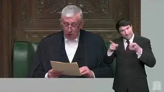 The Speaker of the House of Commons announces Sir John Benger's move to St Catharine's College