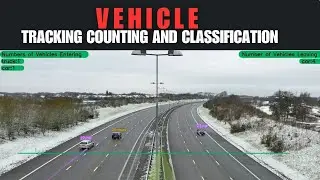 Vehicle Tracking, Counting, and Classification with YOLOv8