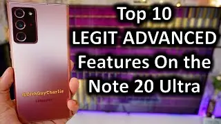 Top 10 ADVANCED Note 20 Ultra Features