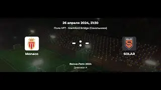 Дивизион А. Monaco - Solar. Лига CityFootbal