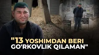 Otasining o'limidan keyin qabristonga bog'lanib qolgan Hojiakbar Fozilov