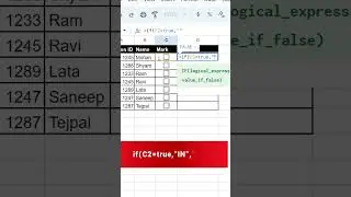 In and out check in googlesheet #googlesheets #formula #if #datamanagement #techtips #excel
