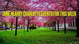 🌻June Charlotte nearby events #youtube #summer #2024 #june #weekend #fun #free #charlotte #event