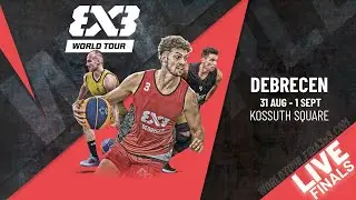 LIVE🔴| FIBA 3x3 World Tour Debrecen 2024 | Finals