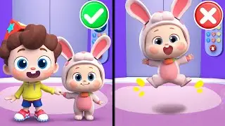 Elevator Safety Song | Safety Learning for Kids | Nursery Rhymes & Kids Songs | BabyBus