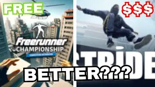 FREE QUEST 2/QUEST 3 GAME! PARKOUR IN VR! BETTER THAN STRIDE?! Freerunner Champion VR Game