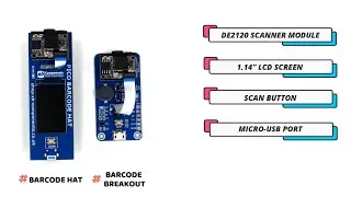 Raspberry Pi Pico Barcode Scanner