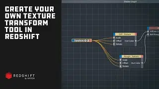 Redshift Quick Tip: Create a Texture Transform Tool