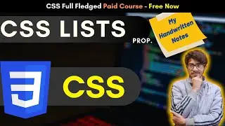 CSS 2021 Tutorial : CSS List Styles | 