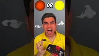 Left or Right!? 🥵 (Color Food Challenge 5!) 