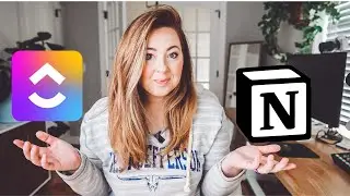 👩‍💻 ClickUp vs Notion | Which one is best for the Entrepreneur and Content Creator