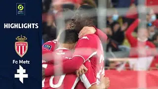 AS MONACO - FC METZ (4 - 0) - Highlights - (ASM - FCM) / 2021-2022