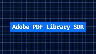 PDF SDK by Datalogics - Adobe PDF Library for Developers - How to create, edit and manage PDFs