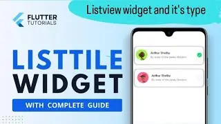 🚀 ListView & Its Types in Flutter | Static, Dynamic & Complex Lists 📱