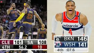 NBA "Last Minute Comeback ⌛️" MOMENTS