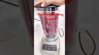 Strawberry Blackberry Lemonade Recipe #shorts