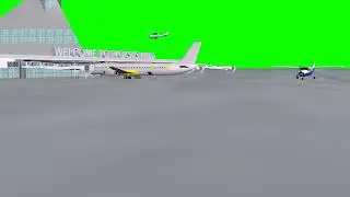 Green Screen Beautiful Airports footage