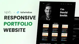 Creating a Modern Portfolio with Next.js and Tailwind CSS | Web Development Tutorial