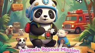 BabyBus Animal Rescue! Save & Care for Cute Pets! 🐶🐱 | Kids Cartoon & Learning Videos