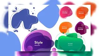 FREE LIQUID VECTOR SHAPE - PHOTOSHOP TUTORIALS IN TWI/ENGLISH