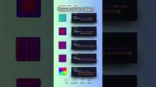 Types of Gradients 