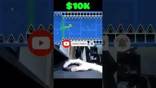 Geometry Dash: $1 Vs $10,000 Portals! #shorts