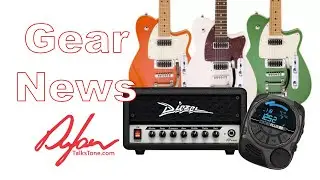 New Reverend Flatroc, New Fender Acoustic, New Modeling Amp, And More - Gear News Dylan Talks Tone