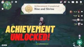 All 5 SHRINE Location Yashiori Island INAZUMA | Achievement Completed | Genshin Impact