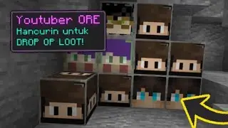 MINECRAFT TAPI ORE NYA OVER POWERED DAN JADI YOUTUBER