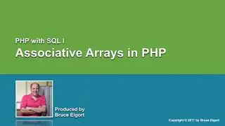 Associative Arrays in PHP