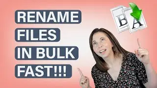 Bulk Rename Utility Essential Workflow to Rename in Bulk | Beginners Workflow | PC