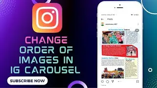 How to Change the Order Of An Instagram Carousel After Posting | Reorder/Rearrange IG Carousel Post