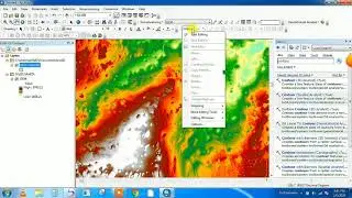Method 2: How to extract study area from dem in arcgis (Extract my Mask)