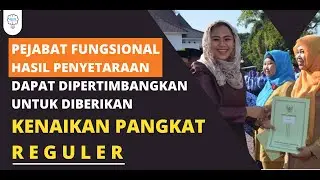 Pejabat Fungsional Dapat Diberikan Kenaikan Pangkat Reguler